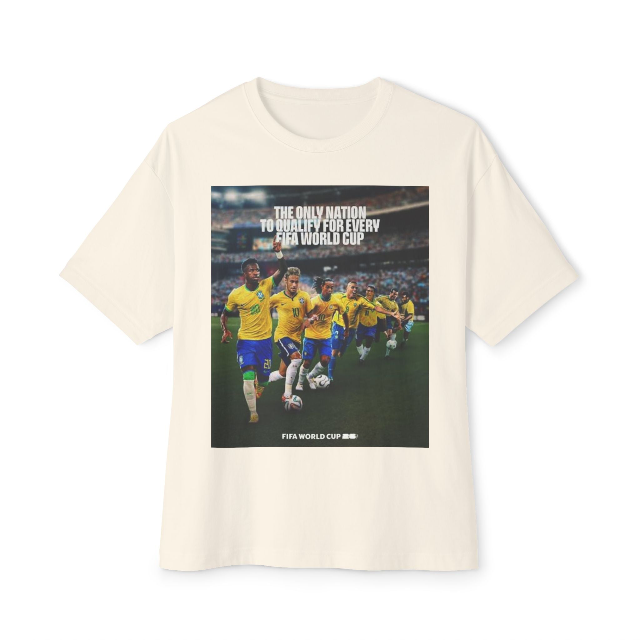 Samba de Ouro — Brazil World Cup 2026 Graphic Tee (Unisex Oversized Boxy Tee)