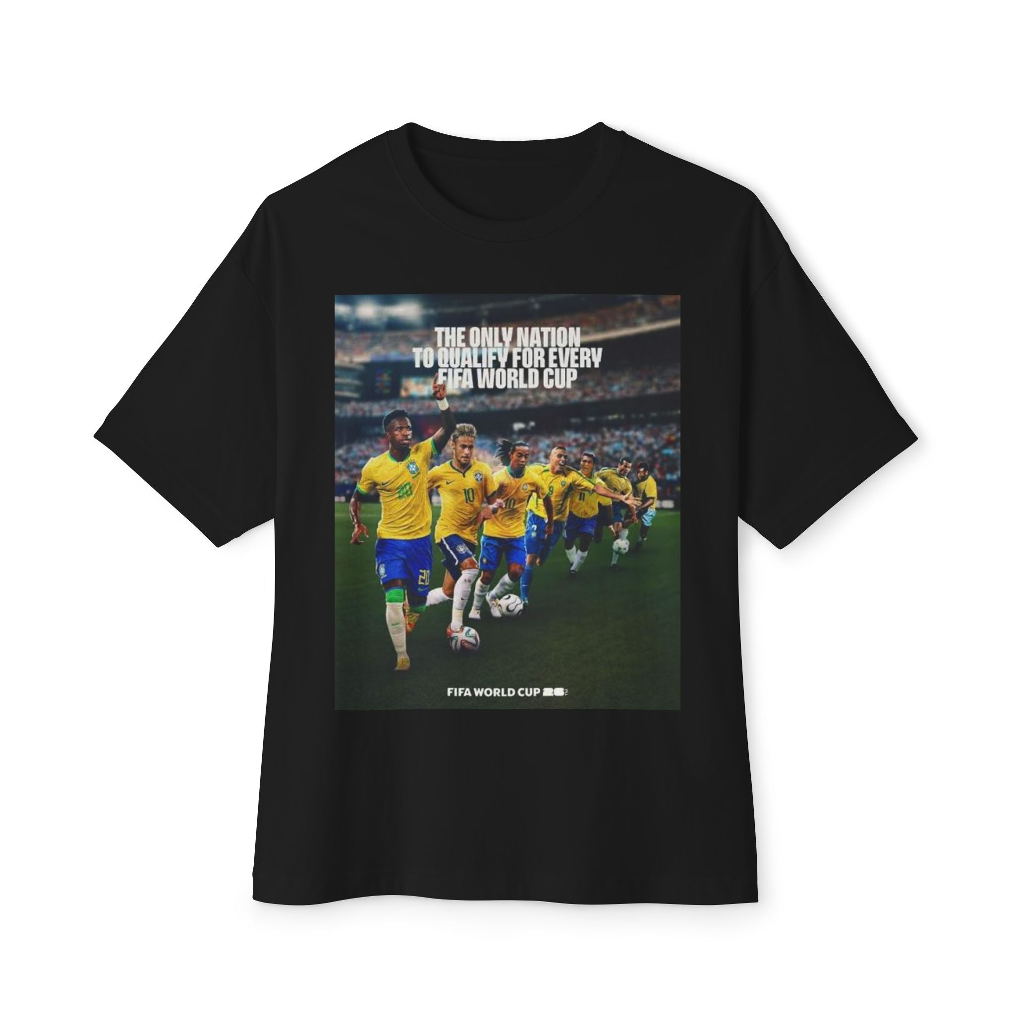 Samba de Ouro — Brazil World Cup 2026 Graphic Tee (Unisex Oversized Boxy Tee)
