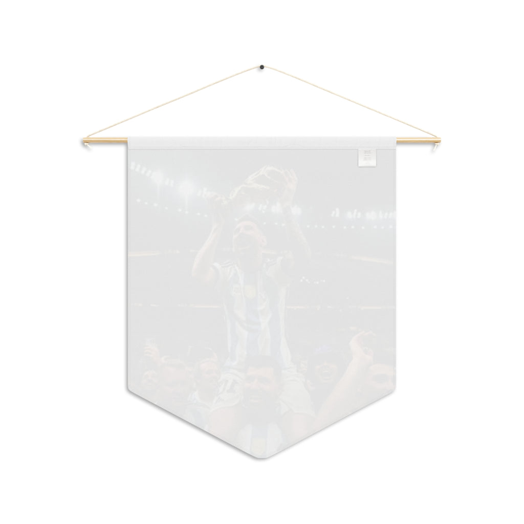 Lionel Messi World Champion Pennant