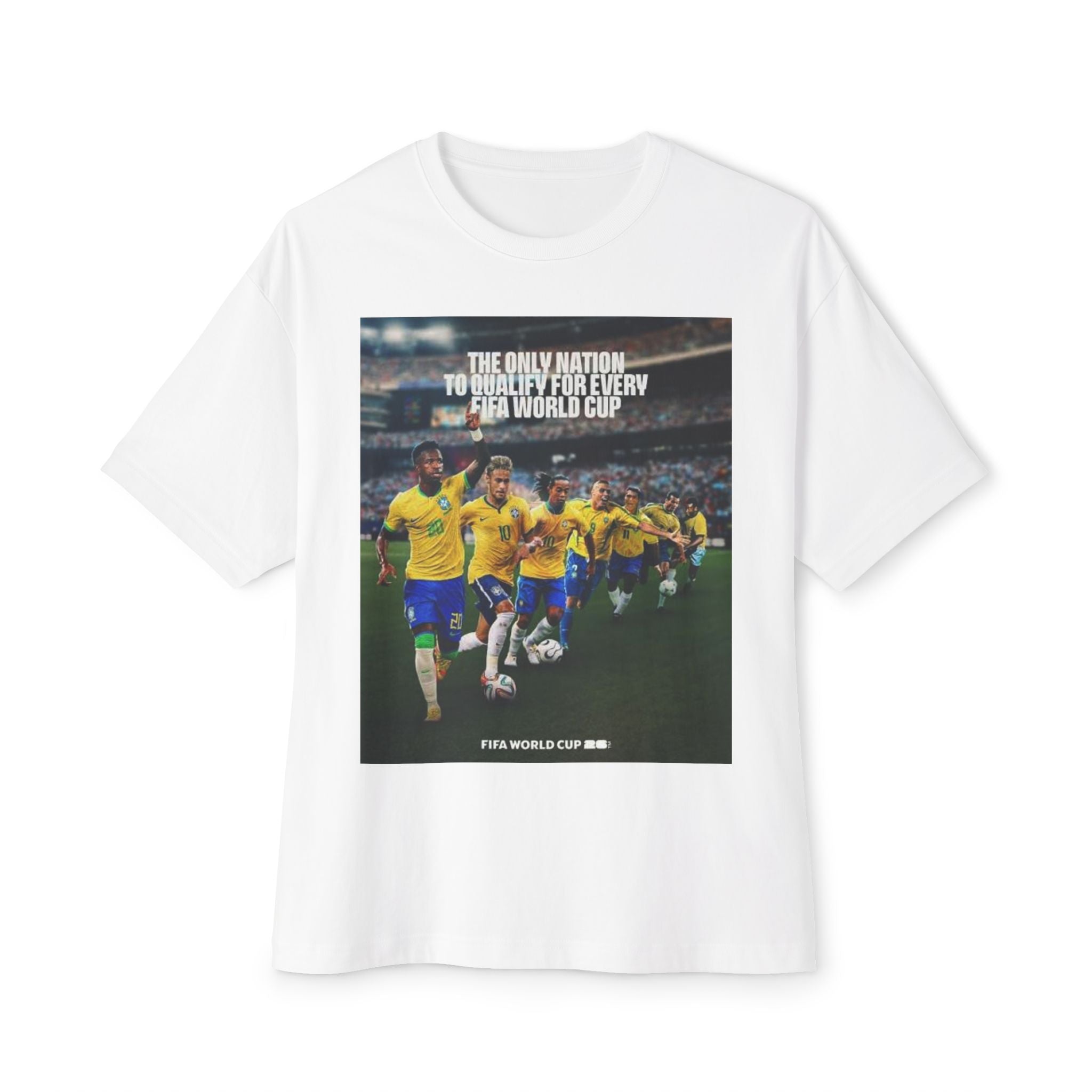 Samba de Ouro — Brazil World Cup 2026 Graphic Tee (Unisex Oversized Boxy Tee)